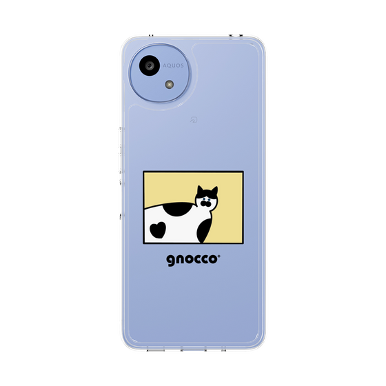 スリムプロテクションケース［ gnocco - スクエア - イエロー ］
