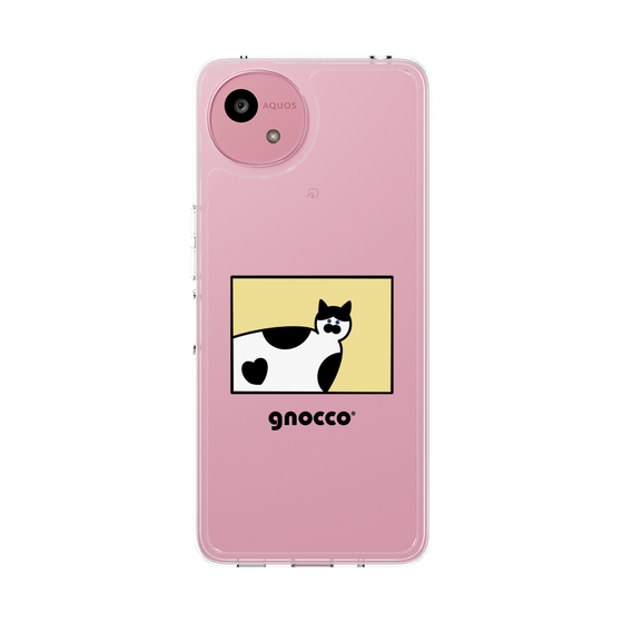スリムプロテクションケース［ gnocco - スクエア - イエロー ］