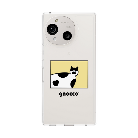 スリムプロテクションケース［ gnocco - スクエア - イエロー ］