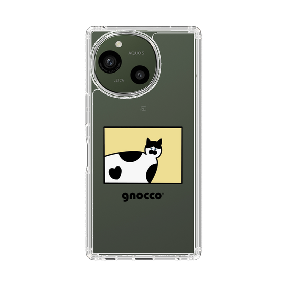 スリムプロテクションケース［ gnocco - スクエア - イエロー ］