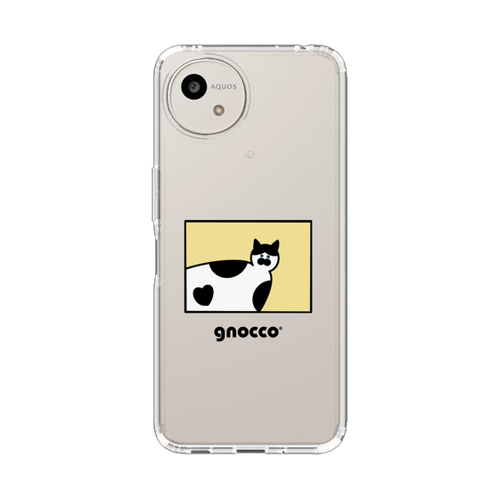 スリムプロテクションケース［ gnocco - スクエア - イエロー ］