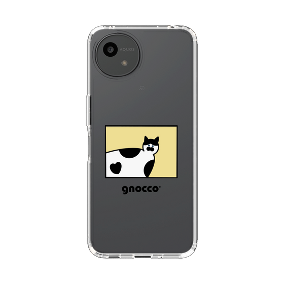 スリムプロテクションケース［ gnocco - スクエア - イエロー ］