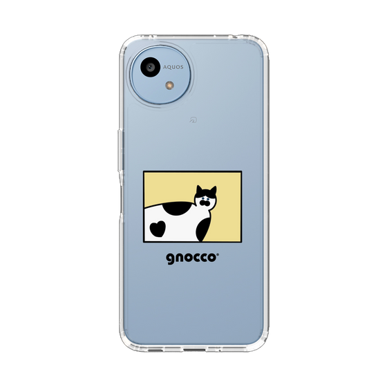 スリムプロテクションケース［ gnocco - スクエア - イエロー ］