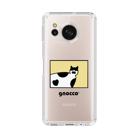 スリムプロテクションケース［ gnocco - スクエア - イエロー ］