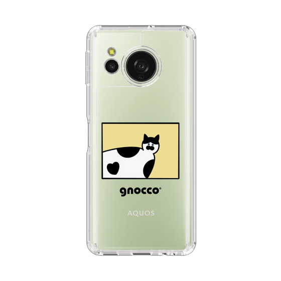 スリムプロテクションケース［ gnocco - スクエア - イエロー ］