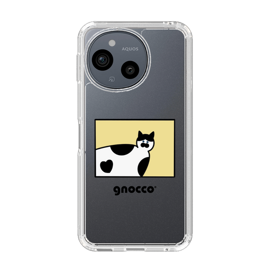 スリムプロテクションケース［ gnocco - スクエア - イエロー ］