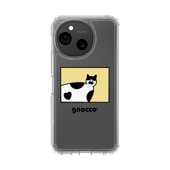 スリムプロテクションケース［ gnocco - スクエア - イエロー ］