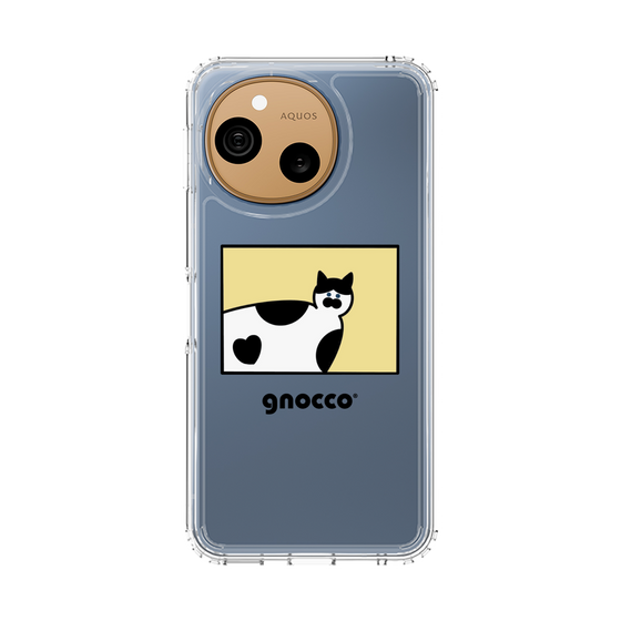 スリムプロテクションケース［ gnocco - スクエア - イエロー ］