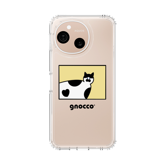 スリムプロテクションケース［ gnocco - スクエア - イエロー ］