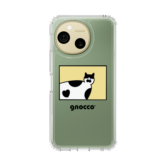 スリムプロテクションケース［ gnocco - スクエア - イエロー ］