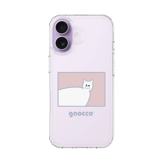 スリムプロテクションケース［ gnocco - スクエア - ピンク ］