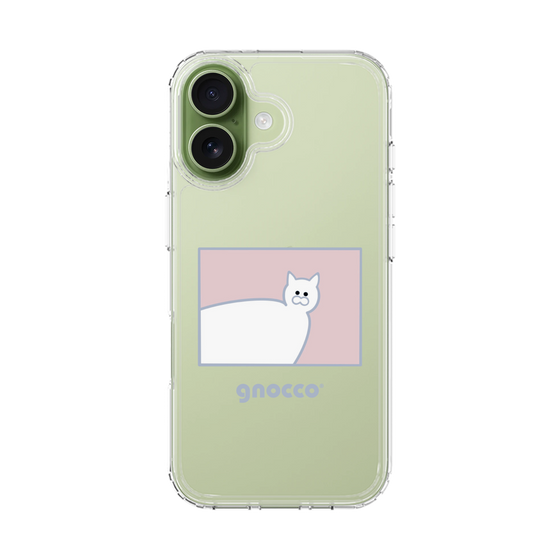 スリムプロテクションケース［ gnocco - スクエア - ピンク ］