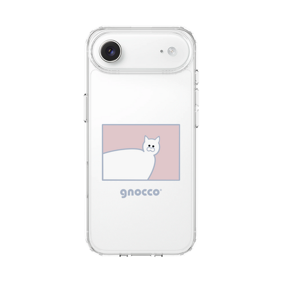 スリムプロテクションケース［ gnocco - スクエア - ピンク ］