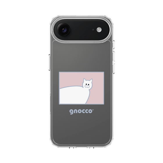 スリムプロテクションケース［ gnocco - スクエア - ピンク ］