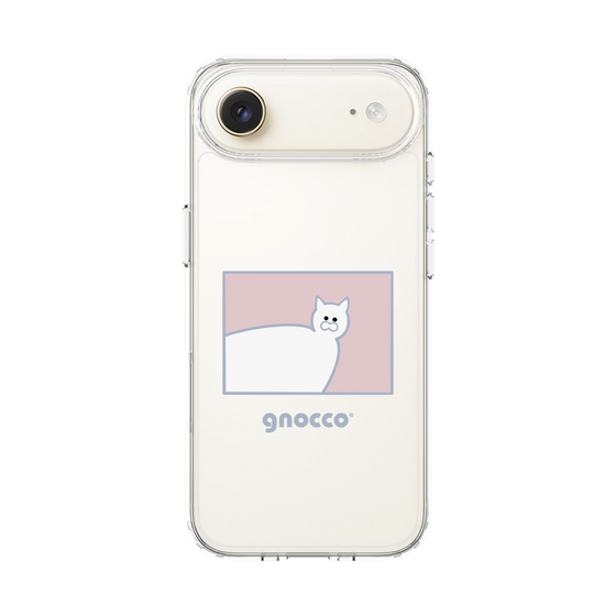 スリムプロテクションケース［ gnocco - スクエア - ピンク ］