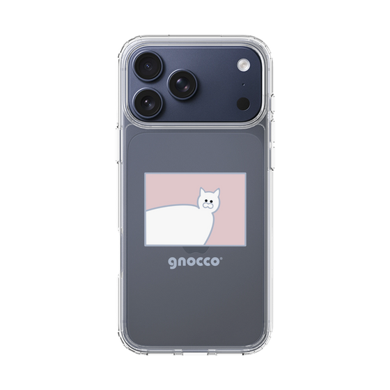 スリムプロテクションケース［ gnocco - スクエア - ピンク ］