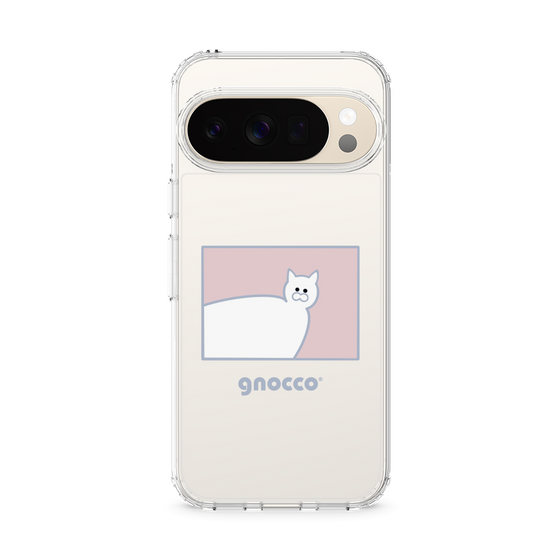 スリムプロテクションケース［ gnocco - スクエア - ピンク ］