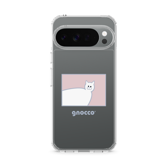 スリムプロテクションケース［ gnocco - スクエア - ピンク ］
