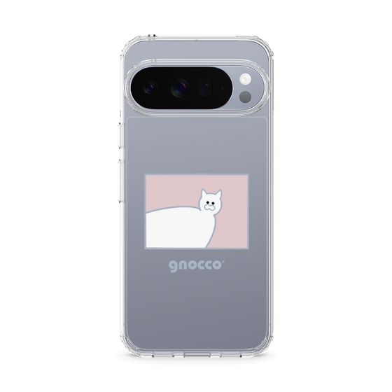 スリムプロテクションケース［ gnocco - スクエア - ピンク ］