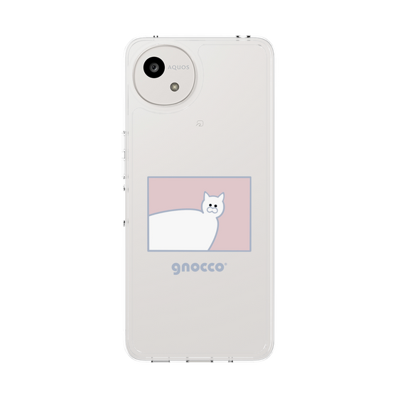 スリムプロテクションケース［ gnocco - スクエア - ピンク ］