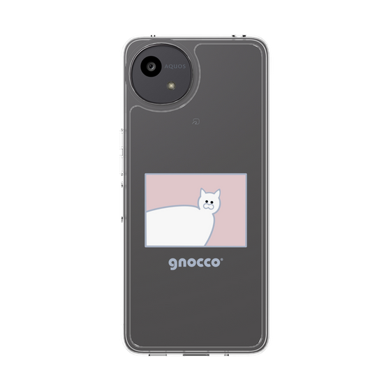 スリムプロテクションケース［ gnocco - スクエア - ピンク ］