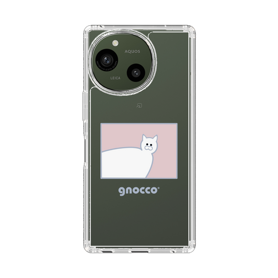 スリムプロテクションケース［ gnocco - スクエア - ピンク ］