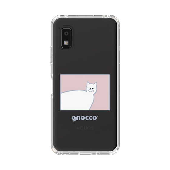 スリムプロテクションケース［ gnocco - スクエア - ピンク ］