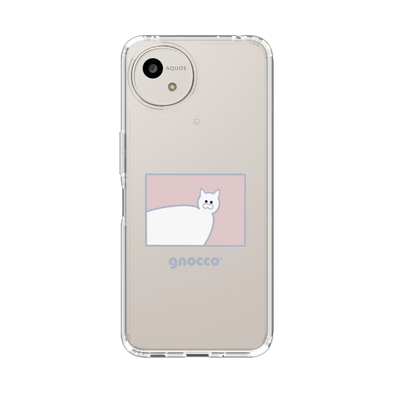 スリムプロテクションケース［ gnocco - スクエア - ピンク ］