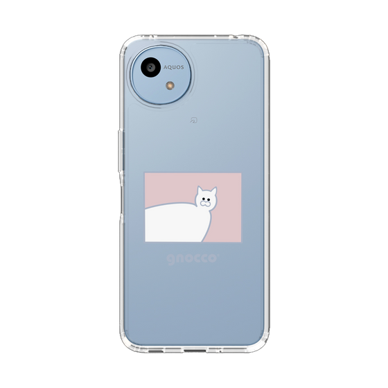 スリムプロテクションケース［ gnocco - スクエア - ピンク ］