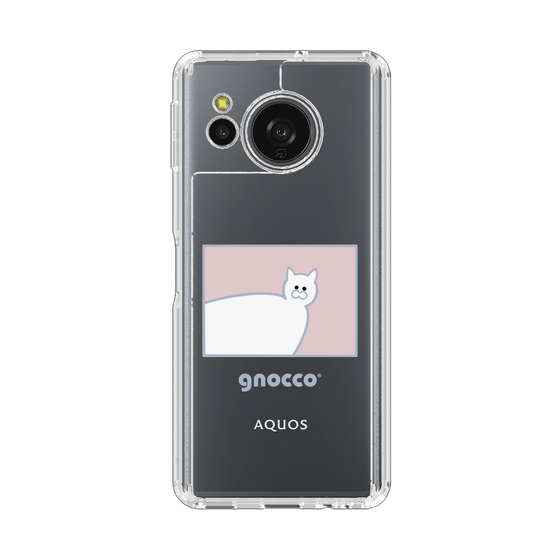 スリムプロテクションケース［ gnocco - スクエア - ピンク ］