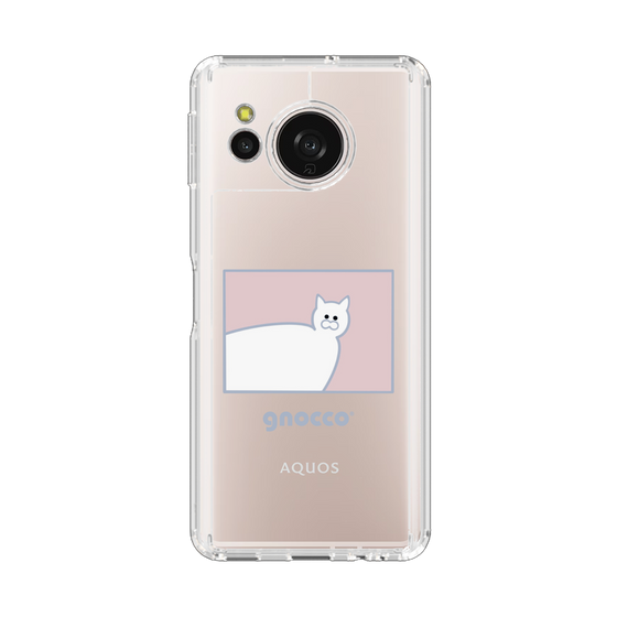 スリムプロテクションケース［ gnocco - スクエア - ピンク ］