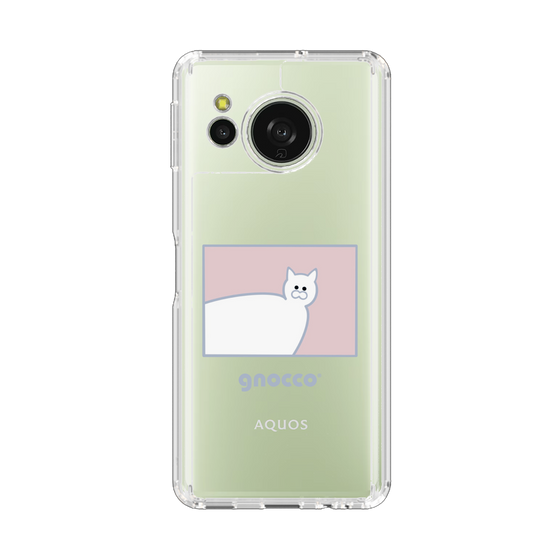 スリムプロテクションケース［ gnocco - スクエア - ピンク ］