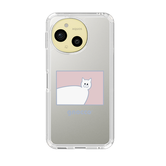 スリムプロテクションケース［ gnocco - スクエア - ピンク ］