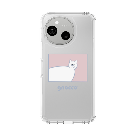 スリムプロテクションケース［ gnocco - スクエア - ピンク ］