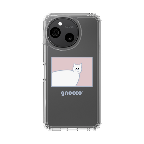 スリムプロテクションケース［ gnocco - スクエア - ピンク ］