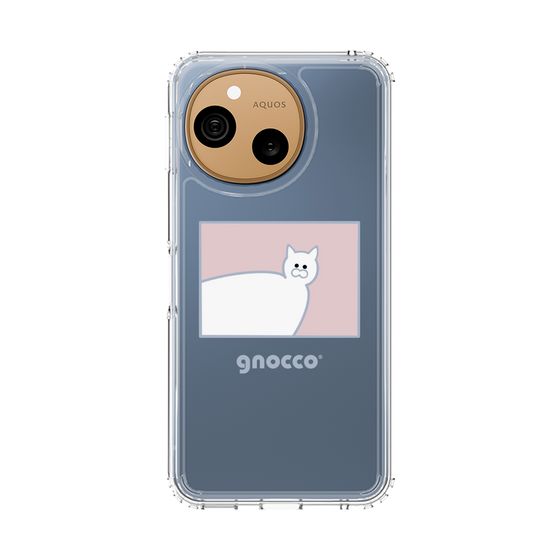 スリムプロテクションケース［ gnocco - スクエア - ピンク ］