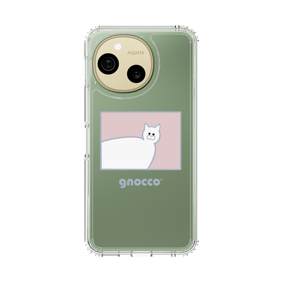 スリムプロテクションケース［ gnocco - スクエア - ピンク ］