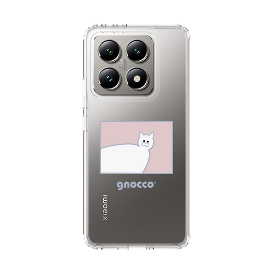 スリムプロテクションケース［ gnocco - スクエア - ピンク ］