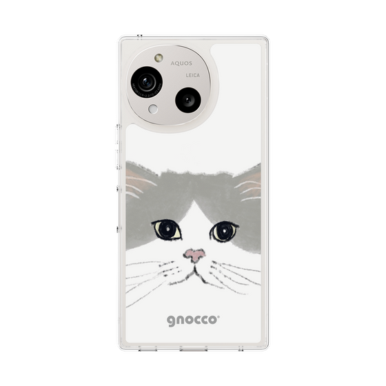 スリムプロテクションケース［ gnocco - 見つめる ］