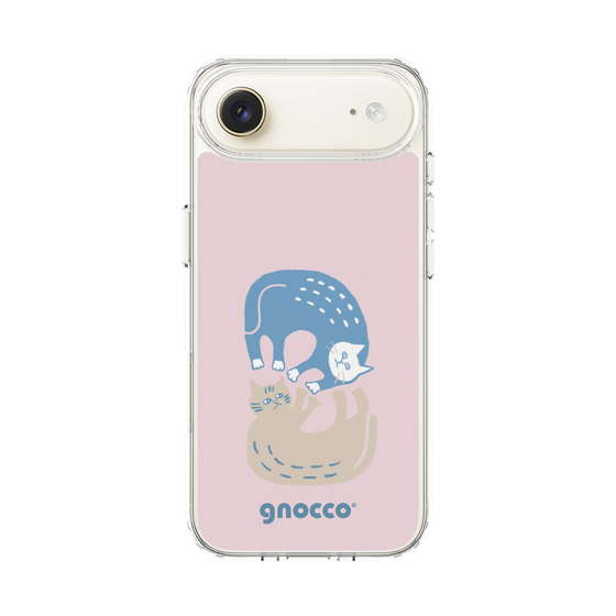 スリムプロテクションケース［ gnocco - 遊ぶ猫さんたち ］