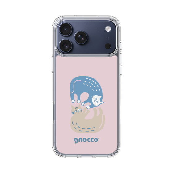 スリムプロテクションケース［ gnocco - 遊ぶ猫さんたち ］