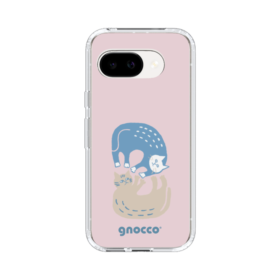 スリムプロテクションケース［ gnocco - 遊ぶ猫さんたち ］