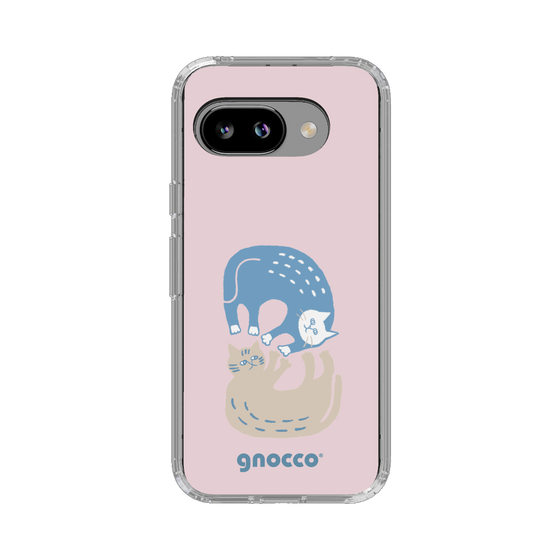スリムプロテクションケース［ gnocco - 遊ぶ猫さんたち ］