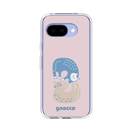 スリムプロテクションケース［ gnocco - 遊ぶ猫さんたち ］