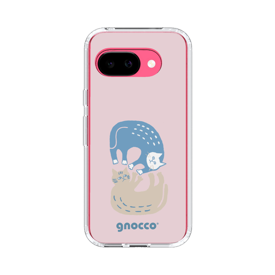 スリムプロテクションケース［ gnocco - 遊ぶ猫さんたち ］