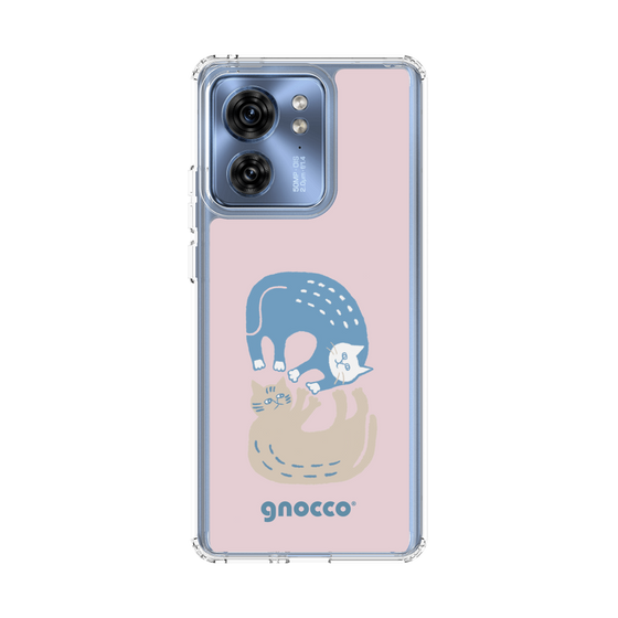 スリムプロテクションケース［ gnocco - 遊ぶ猫さんたち ］