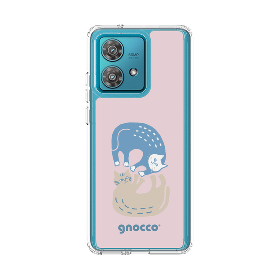 スリムプロテクションケース［ gnocco - 遊ぶ猫さんたち ］