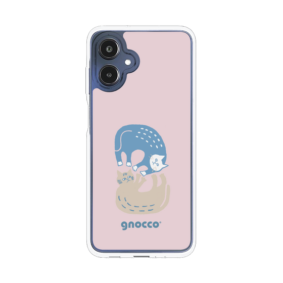 スリムプロテクションケース［ gnocco - 遊ぶ猫さんたち ］