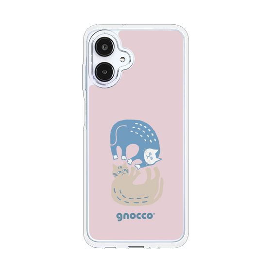 スリムプロテクションケース［ gnocco - 遊ぶ猫さんたち ］