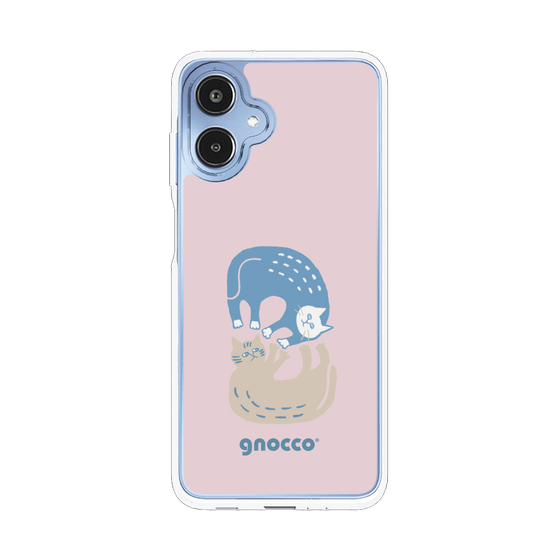 スリムプロテクションケース［ gnocco - 遊ぶ猫さんたち ］